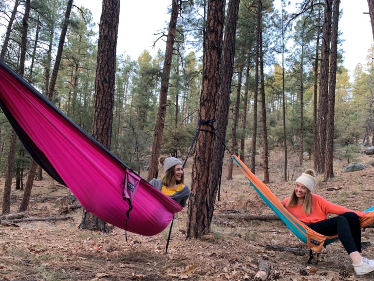 Classes in Hammocks Take Virtual Learning to the Next Level ENO